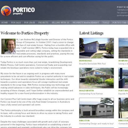 Real Estate Agent Websites on The Wordpress Real Estate Web Developers    Real Estate Website Hobart