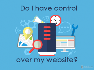 do i have control over my website?