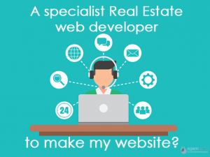 A specialist real estate web developer to make my website?